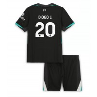 Dětský fotbalový dres Liverpool Diogo Jota #20 2024-25 Venkovní Krátký Rukáv (+ trenýrky)